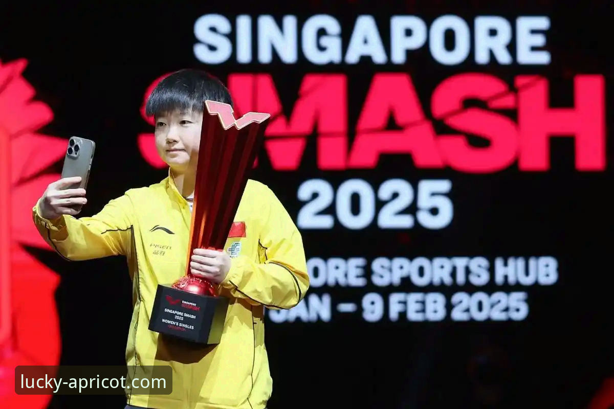 揭秘孙颖莎新加坡大满贯首轮：实力碾压下的“小插曲”与稳定晋级密码